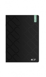 Füzet, tűzött, A4, sima, 40 lap, ICO "Student Premium", vegyes színek