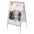 Megállító tábla, poszteres, A1 méret, 84x60 cm, NOBO "Essence"
