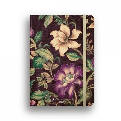 Naptár, tervező, B6, heti, DOLCE BLOCCO "Secret Calendar", Purple Royal