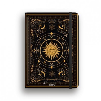 Naptár, tervező, B6, heti, DOLCE BLOCCO "Secret Calendar", Zodiac